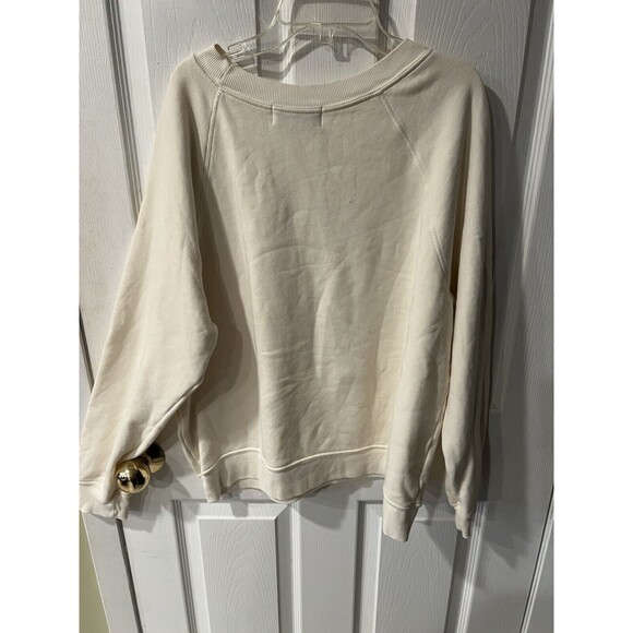 Wildfox Sweatshirt Womens Medium Less Is A Snore Butter Sweater Casual USA New - Picture 7 of 9